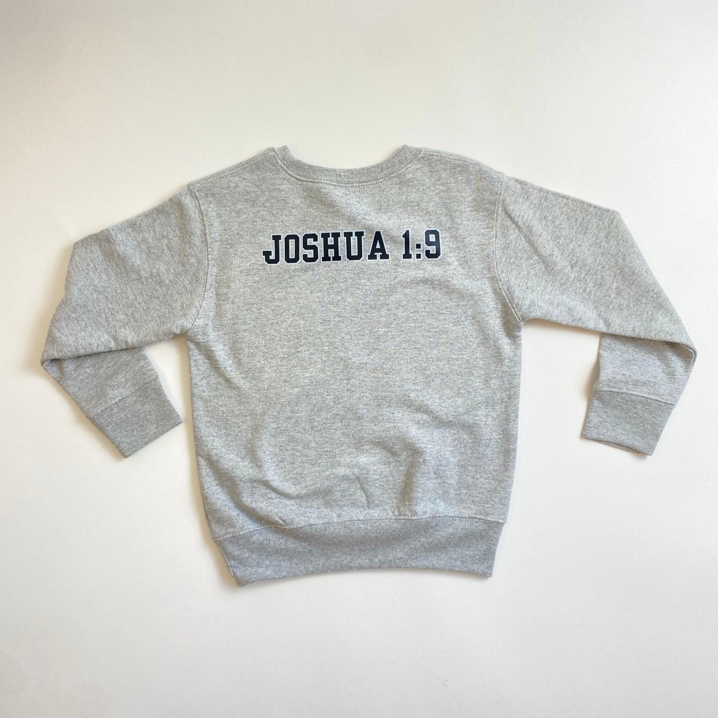 Strong + Courageous Kids Sweatshirt in GREY