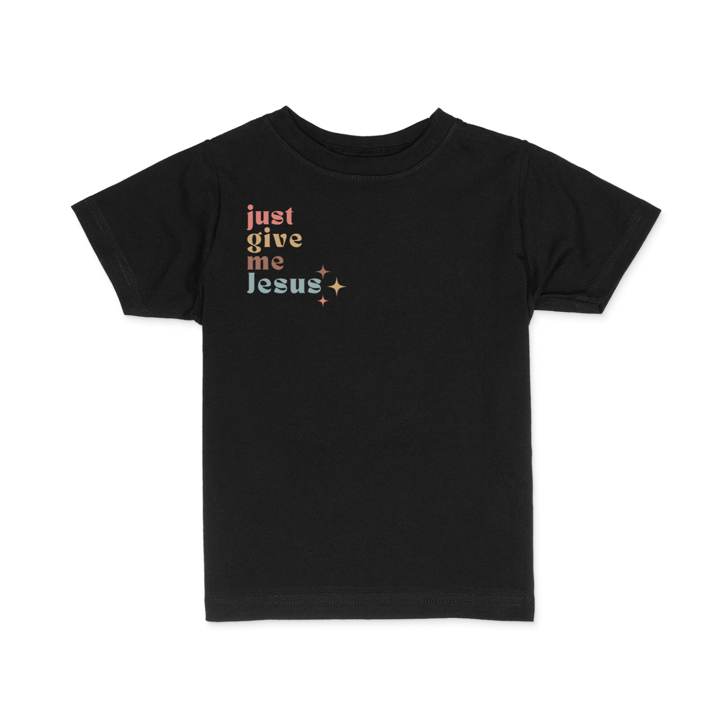 Give Me Jesus Toddler T-Shirt in BLACK