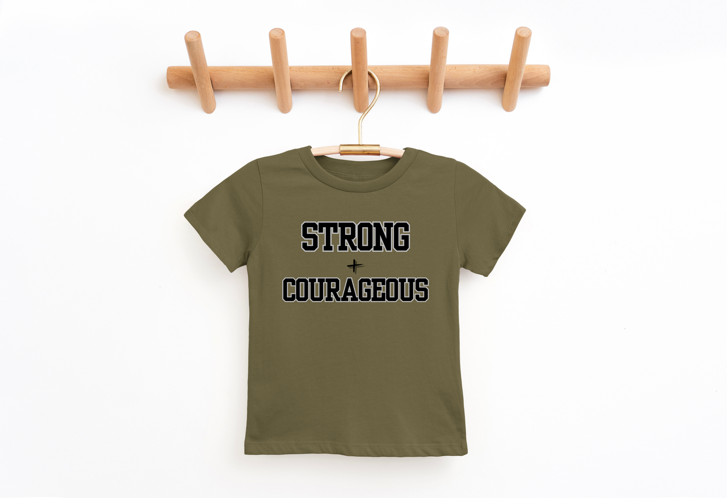 Strong + Courageous Kids' T-shirt