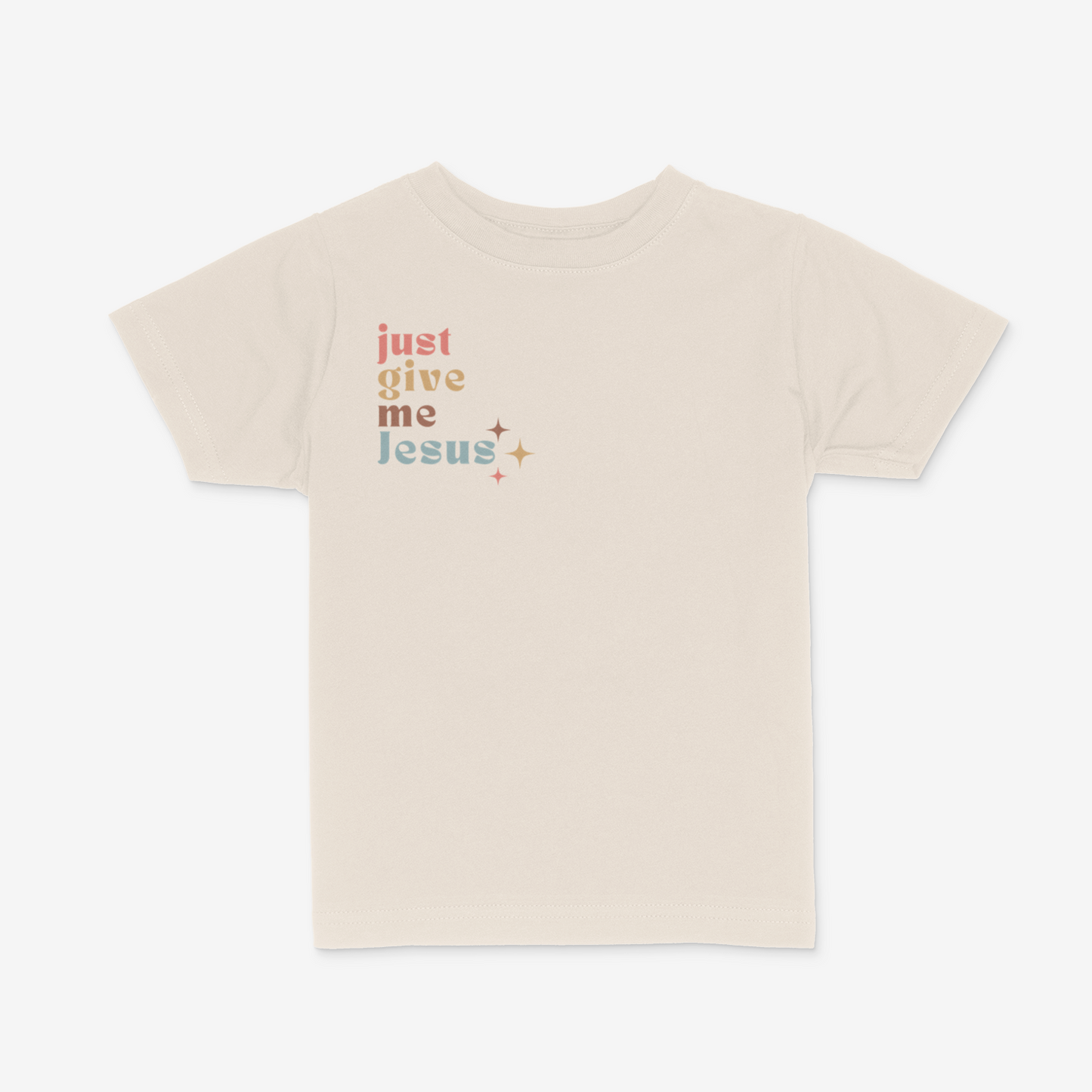 Give Me Jesus Toddler T-Shirt in BEIGE