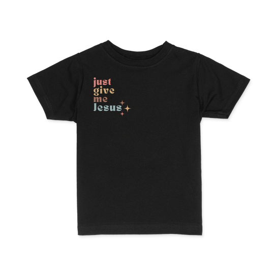 Give Me Jesus Kids' T-Shirt in BLACK