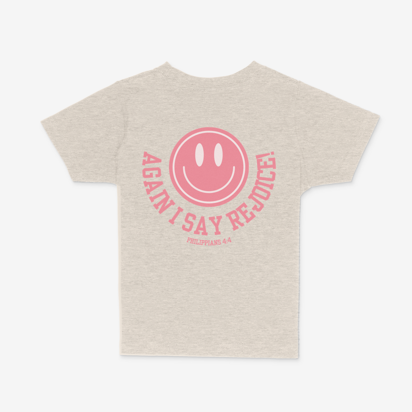 REJOICE! Kids' T-Shirt in PINK