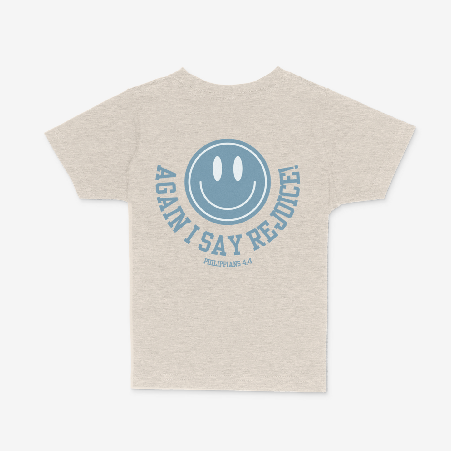 REJOICE! Kids T-Shirt in BLUE